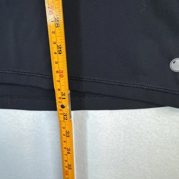 Yogalicious Black Long Hoodie L Thumbholes Soft Athleisure Lounge Cozy - Picture 7 of 8